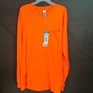 Dickies long sleeve Mens work shirt size 2xl tall